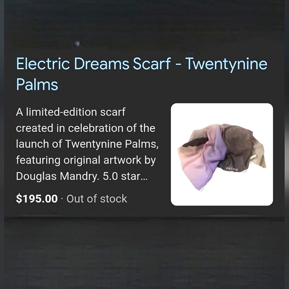 [Twentynine Palms]  Gradient Chiffon Scarf 35" X 35" - Picture 3 of 8